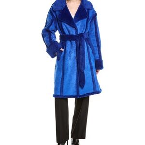 Blue OW Collection New York Coat
